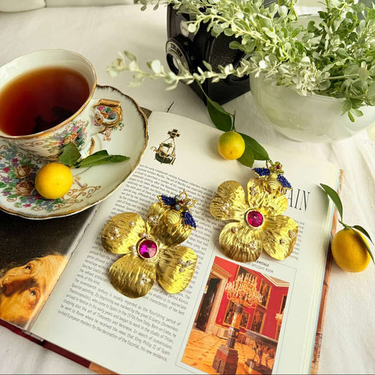 Handmade Pamchal earrings