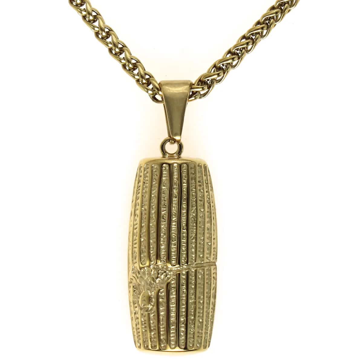 Small Cyrus The Great human right cylinder necklace