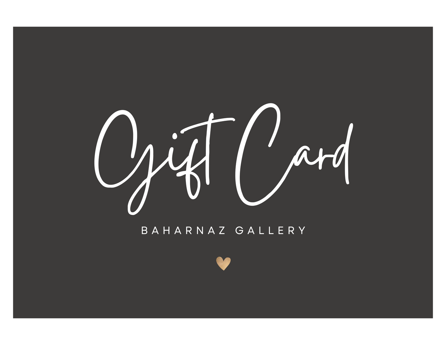 Baharnaz Gift Card β The Perfect Gift for Every Occasion π