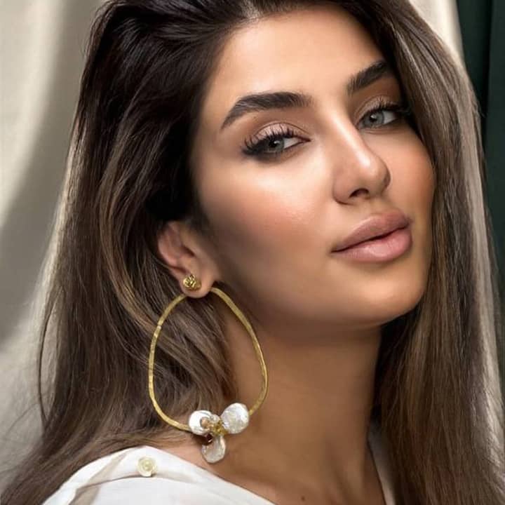 Blossom Delight Gold Hoop Earrings