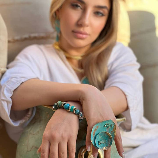 Turquoise Tempest Statement Ring