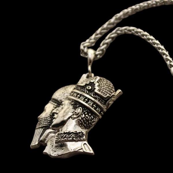 CYRUS THE GREAT MOHAMMAD REZA SHAH PAHLAVI Necklace with Chain