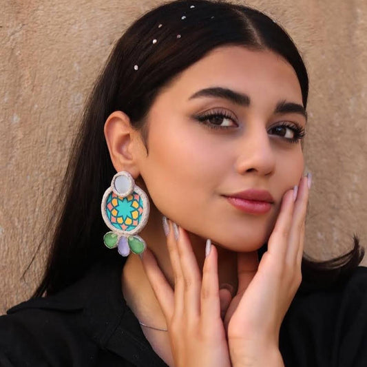 Anoosha Mosaic Earrings
