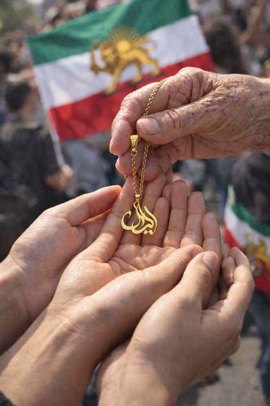 Iran Iranian necklace pendent chain