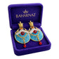 THE QUEEN OF FAIRY TALES, Celestial Azure Drop Earrings For Girls and Women