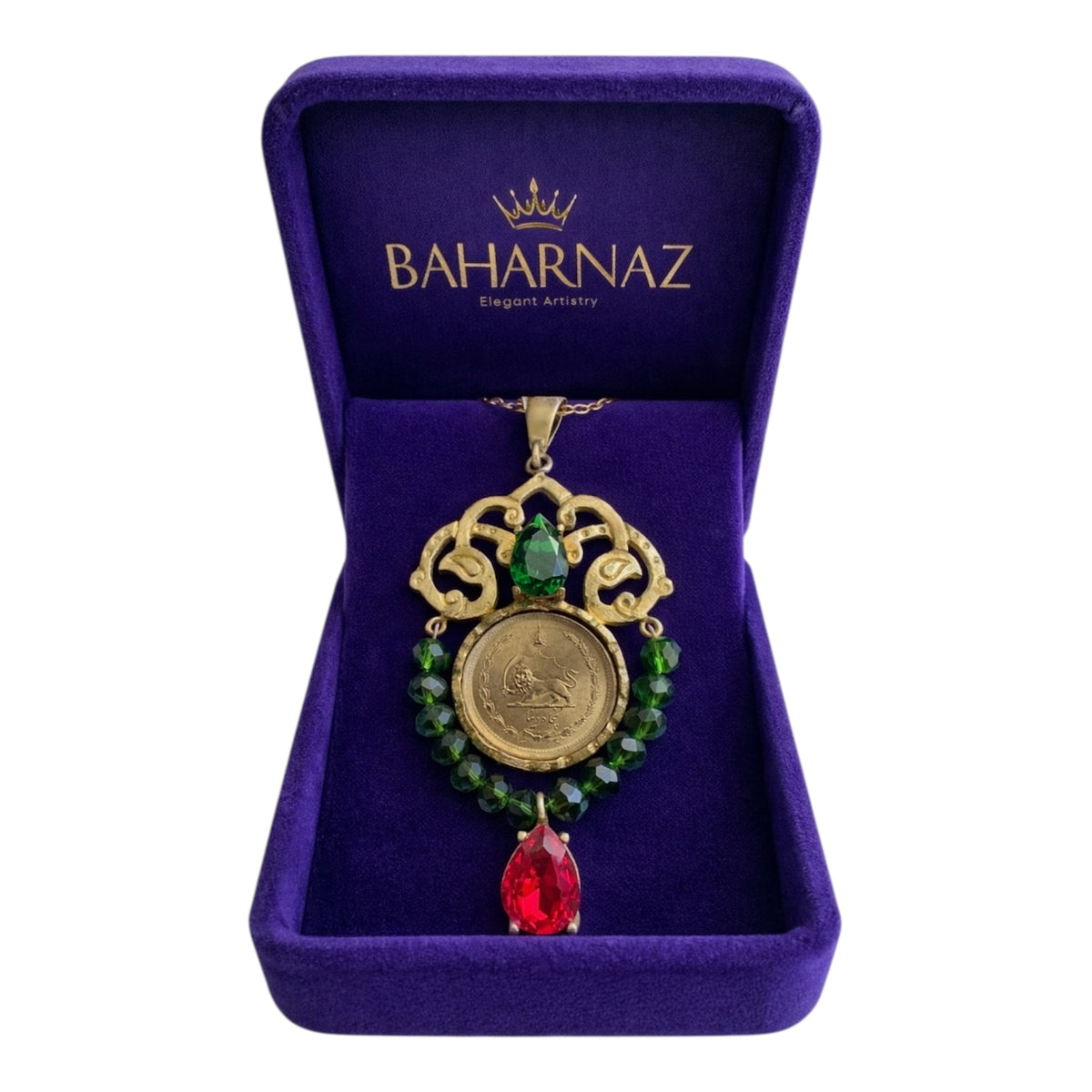 Handmade unique and limited edition coin necklace