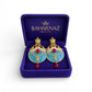 THE QUEEN OF FAIRY TALES, Celestial Azure Drop Earrings For Girls and Women
