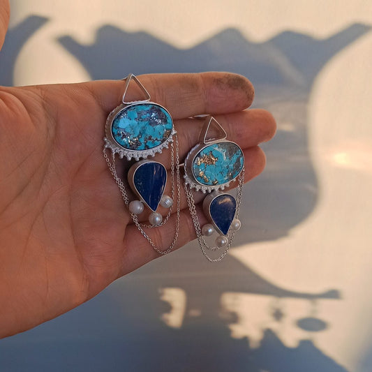 Silver Handmade earrings