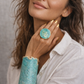 Handmade set of limited edition oxidized necklaces , ring, earrings and bracelets