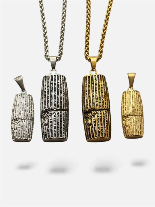 Small Cyrus The Great human right cylinder necklace