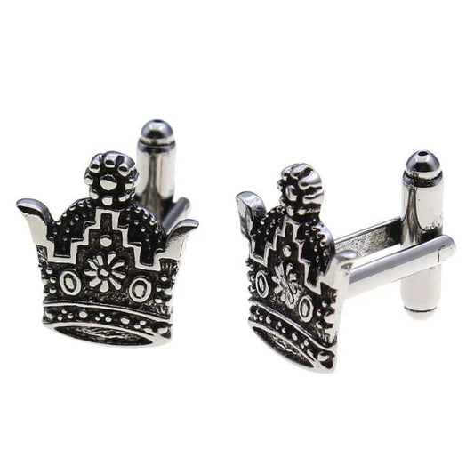 Iranian Persian Pahlavi Kingdom Crown Cufflinks Art Persia Farsi Gift