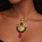 Handmade unique and limited edition coin necklace