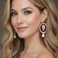 Royal Velvet Crown Earrings