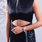 "Satin Charm" Skirt by Baharnaz