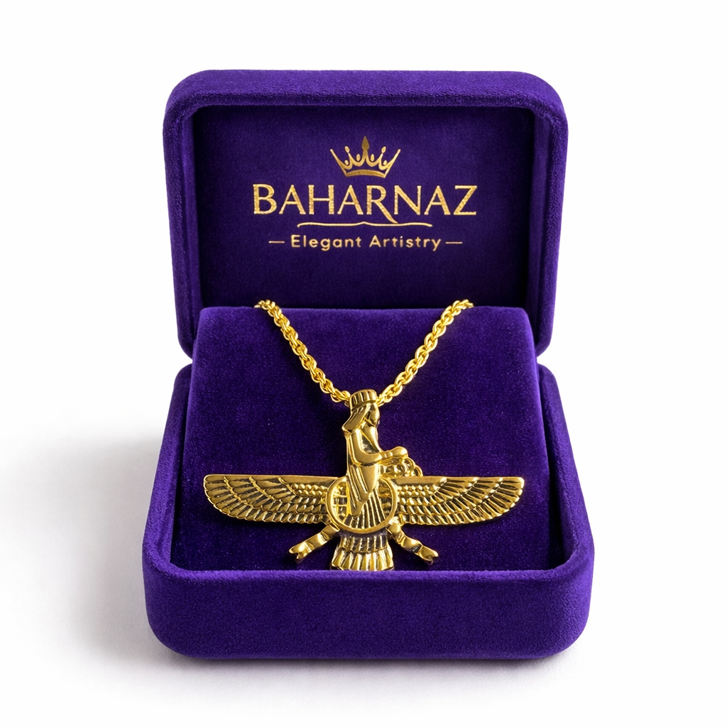 Unisex Faravahar necklace