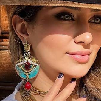 THE QUEEN OF FAIRY TALES, Celestial Azure Drop Earrings For Girls and Women