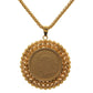 Iranian Persian Vintage Pahlavi Coin Shir Khorshid Lion Sun Necklace