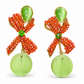 Celestial Bloom Cat's Eye Earrings