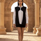 Ravaagh Persian Calligraphy Vest | Modern Persian Cultural Fashion
