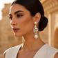 Handmade Persian Love Earrings with Pearls | Silver Plated Statement Jewelry