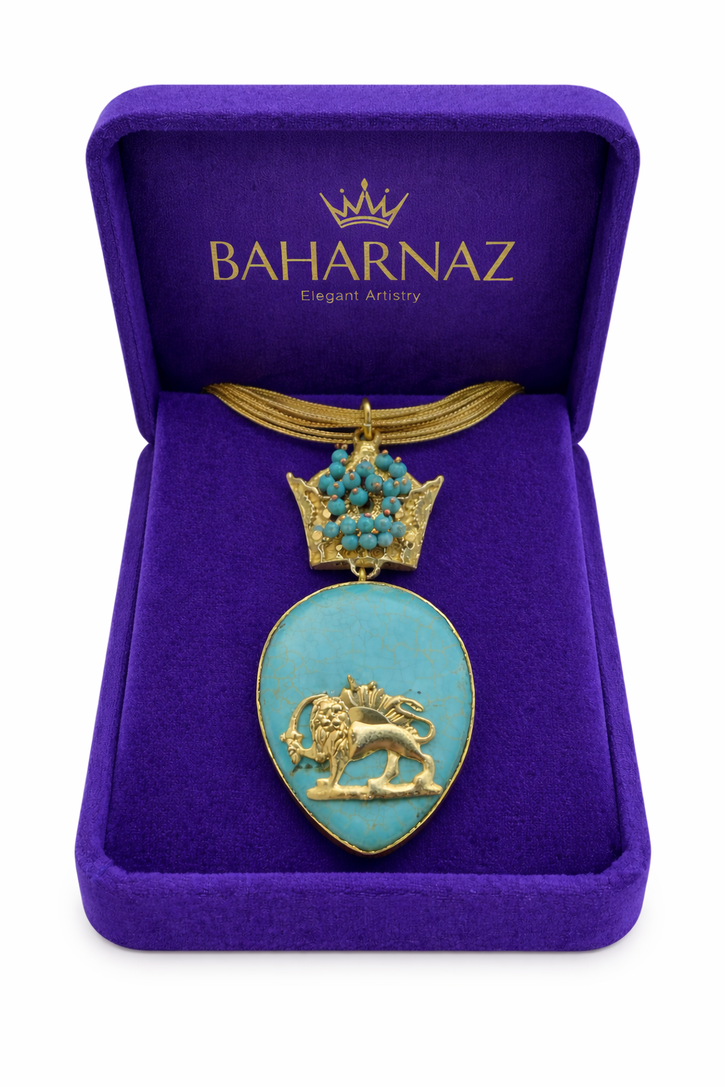 Handmade turquoise necklace