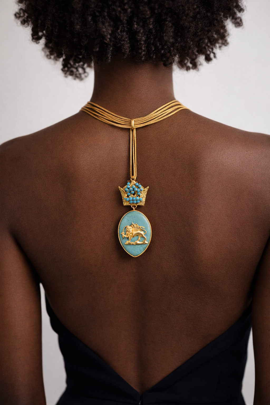 Handmade turquoise necklace