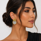 Persian Coin Earrings – Lion & Sun & Crown Design | Gold Plated Statement Earrings—- Gold Plated Persian Coin Earrings | Lion & Sun & Crown