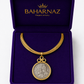 Vintage Shah & Farah Coin Necklace – Handmade Persian Royal Coin Pendant | Baharnaz Gallery