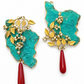 Exclusive I-R-A-N Map Earrings - Limited Edition Designer Jewelry