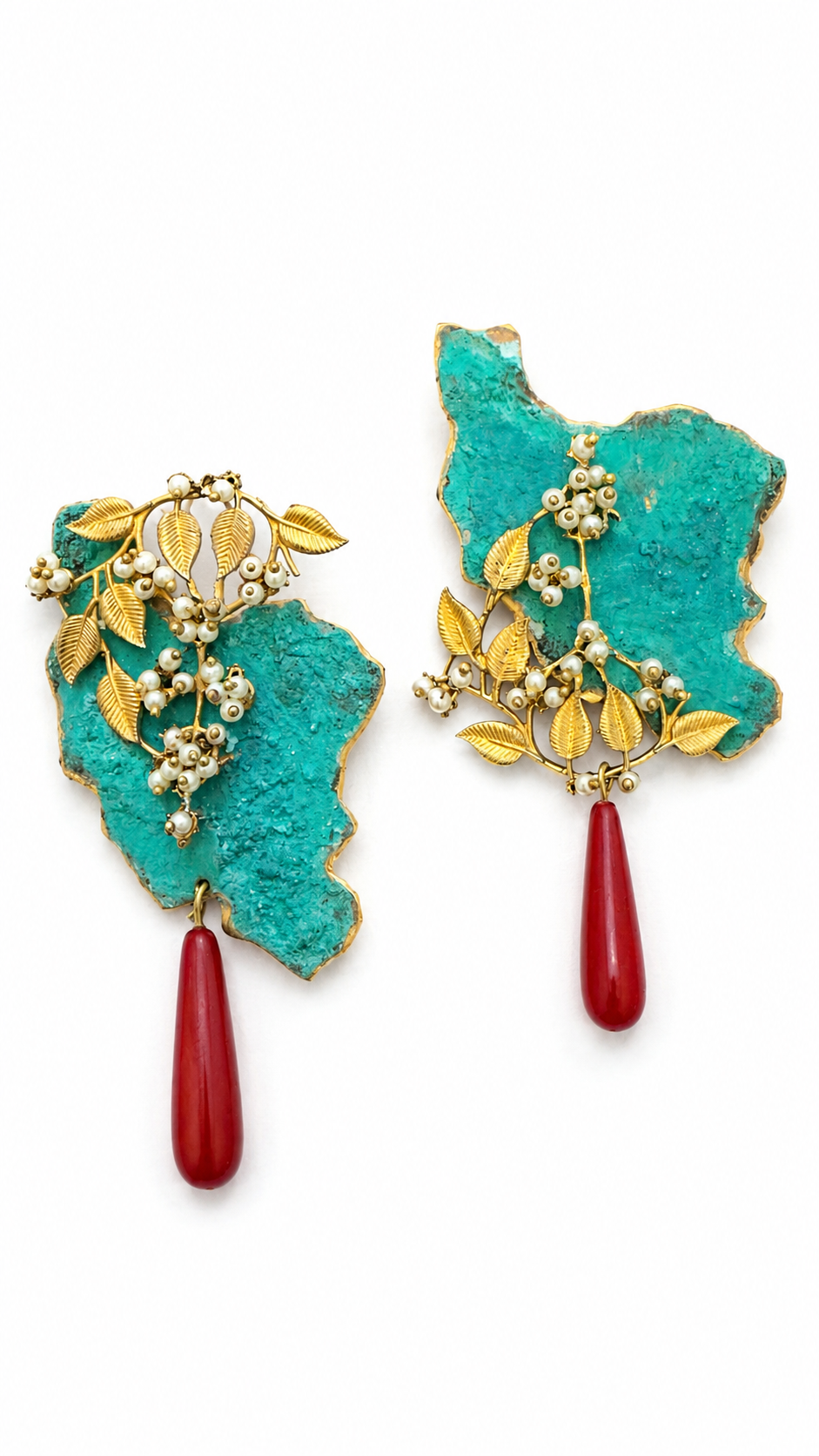 Exclusive I-R-A-N Map Earrings - Limited Edition Designer Jewelry