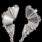 Set of Bohemian Hollow Crystal Statement Necklace for Women – Luxury Rhinestone Choker Necklace, Bridal, Wedding, Party Jewelry, Gold & Silver