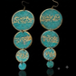 Handmade Oxidized Statement Earrings | Karshemah Calligraphy Art