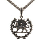 IRANIAN LION and SUN SHIR KHORSHID, Double-Sided Necklace, Style 2