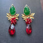Majestic Forest Agate Earrings