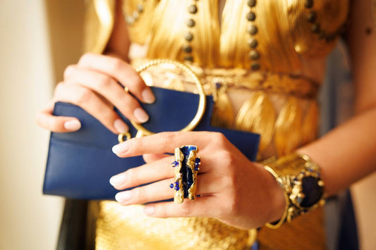 Persepolis Ruin Ring – Midnight Enamel Edition