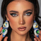 Statement Crystal Beaded Drop Earrings – Sparkle Redefined