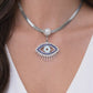 Evil eyes necklace